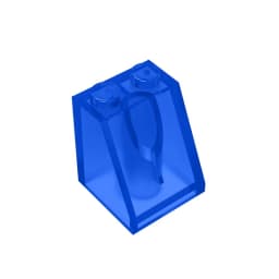 Gobricks GDS-620 ROOF TILE 2X2X2/65 DEG. compatible with lego 3678 children's DIY Educational Building Blocks