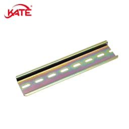 Steel Universal 35mm Slotted DIN Linear Rail Thickness 0.9mm Spacing 35mm Length 10/12/15/20/25/30cm Terminal Block Din Rail