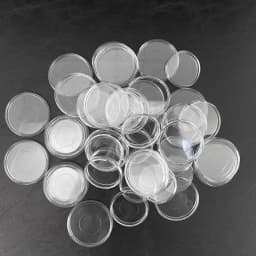Transparent Mushroom Hole Notebooks and Journals Disc Blister Pack Planner Album Scrapbooking Ultra-transparent Binding Buckle