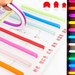 6mm 8mm Separate Silicone Neon Strip Flexible 120Leds 2835SMD Led Tape For LED Neon Sign Waterproof IP67 DC12V