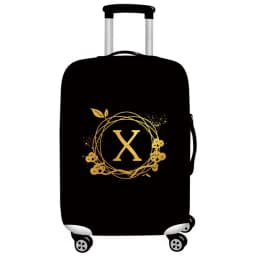 Luggage Protective Cover Travel Accessories Suitcase Dust Wear-resistant Wreath Lettern Series Protective Case 2026 Fashion