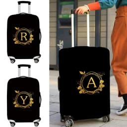 Luggage Protective Cover Travel Accessories Suitcase Dust Wear-resistant Wreath Lettern Series Protective Case 2026 Fashion