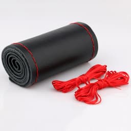40CM 42CM 45CM 47CM 50CM Car Truck Extra Large Artificial Leather Steering Wheel Braid Cover Universal Auto Interior Accessories