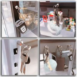 Bearing 4-24KG Super Strong Metal Magnet Check Car Keys Keychain Split Ring Pocket Keyring Hanging Holder Portable Outdoor Tools