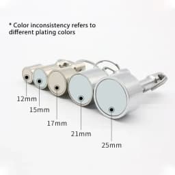 Bearing 4-24KG Super Strong Metal Magnet Check Car Keys Keychain Split Ring Pocket Keyring Hanging Holder Portable Outdoor Tools