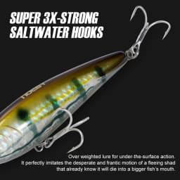 Noeby Sinking Pencil Fishing Lure 95mm 25g Sinking Stickbait Artificial Hard Bait Long Cast for Seabass Pike Fishing Lures