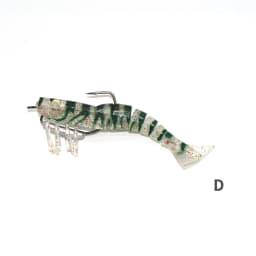 TAKEDO LIVE SHRIMP LV01A 90MM 8G 120MM 17G Prawn Lure TPR Artificial Bait Soft Lure Fishing Shrimp Lure Sea Bass Lure