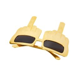Vertical Middle Finger Party Mask Funny Sunglasses Children's Birthday Party Photo Prop Novelty Costume Carnival Event Decor