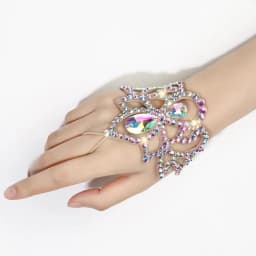 Stage Performance Accessories Belly Dance Bracelet High-end Female Adult Exquisite Performance Rhinestone Matching Accessories