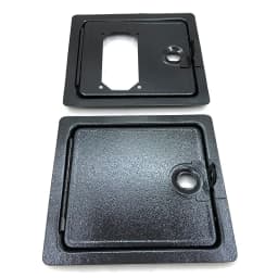 Coin Door Up / Down Door Swing Machine Coin Acceptor Entertainment Operated Arcade Iron Cash Box Gate DIY Parts Slightly Flawed