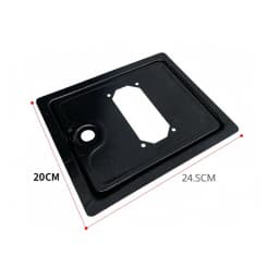 Coin Door Up / Down Door Swing Machine Coin Acceptor Entertainment Operated Arcade Iron Cash Box Gate DIY Parts Slightly Flawed