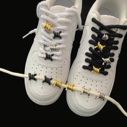 Thorn Knot Shoe Buckle Ornaments Men Women Personality Iron Wire Knot DIY Shoelace Buckle Decorative Shoelace Accessories
