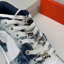 Thorn Knot Shoe Buckle Ornaments Men Women Personality Iron Wire Knot DIY Shoelace Buckle Decorative Shoelace Accessories