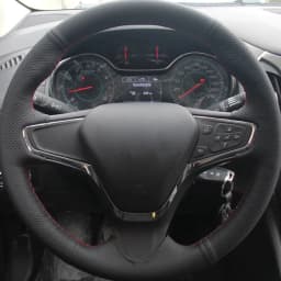 Custom Car Steering Wheel Braid Cover 100% Fit For Chevrolet Cruze 2014-2018 Volt 2016 2017 New Cruze Auto Interior Accessories