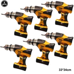 5pcs Construction Party Balloon 32'' Forklift Excavator Truck Balloon 1-9 Digital Foil Balloon Boy Construction Birthday Decors