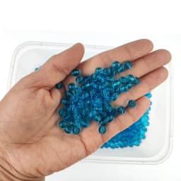 50-pieces Fishing Beads Stopper Round Brass Tackle Glass Beads 8mm 6mm Bait Rigs Accessories Carp Fishing Gear