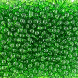 50-pieces Fishing Beads Stopper Round Brass Tackle Glass Beads 8mm 6mm Bait Rigs Accessories Carp Fishing Gear