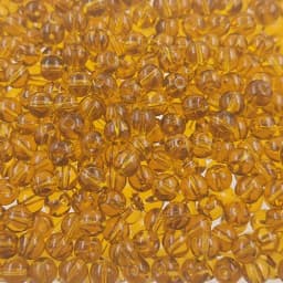 50-pieces Fishing Beads Stopper Round Brass Tackle Glass Beads 8mm 6mm Bait Rigs Accessories Carp Fishing Gear