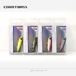 COUNTBASS 45mm 1-3/4" 3.2g 1/8 oz. Floating Popper Bait, Wobbler Topwater Angler's Fishing Lures La Peche Au Leurre Hardbaits
