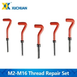XUCHUAN 1PCS Thread Repair Set Metric M2-M16 For Restoring Damaged Threads Repair Tools Screw Thread Inserts