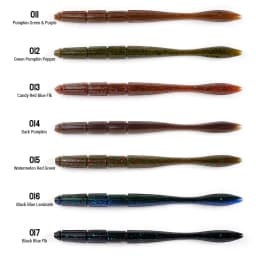 NOEBY Stick Worm Soft Lure 15.5cm 6" 8.4g Bubble Bult Drop Shot Silicone Artificial Soft Bait Bass Pike Swimbait Fishing Lures