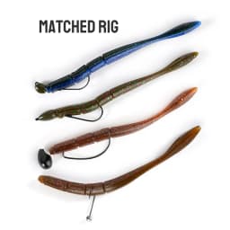 NOEBY Stick Worm Soft Lure 15.5cm 6" 8.4g Bubble Bult Drop Shot Silicone Artificial Soft Bait Bass Pike Swimbait Fishing Lures