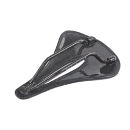 2026 NEW Pu + Carbon Fiber Saddle Road MTB Mountain Bike Bicycle Saddle for Man Cycling Saddle Trail Comfort Races Seat Red Whit