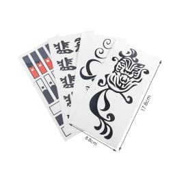 Anime Tokyo Revengers Tattoo Stickers Draken Cosplay Sticker Ken Ryuguji Waterproof Tattoo Sticker Cosplay Halloween Accessories