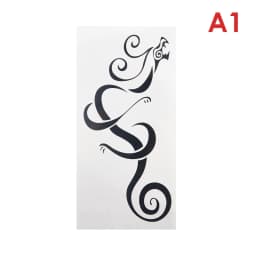 Anime Tokyo Revengers Tattoo Stickers Draken Cosplay Sticker Ken Ryuguji Waterproof Tattoo Sticker Cosplay Halloween Accessories