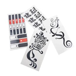 Anime Tokyo Revengers Tattoo Stickers Draken Cosplay Sticker Ken Ryuguji Waterproof Tattoo Sticker Cosplay Halloween Accessories