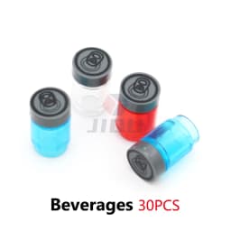 Mini Food Kitchen Accessories Toys Building Blocks Parts Hamburger Pizza Fries Cake Dessert Chocolate Cookies MOC Assemble Brick