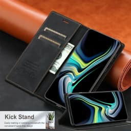 Wallet With Card Slot Magnetic Flip Leather Case For Xiaomi 13 Lite 12T Mi 11 Lite 10T 9T Poco M6 Pro X5 F5 M5s X3 NFC Cover