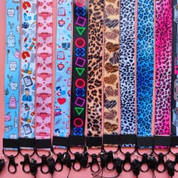 Beautiful Cartoon Styles Lanyard for Key Neck Strap Card ID Badge Holder Key Chain Key Holder Accessories