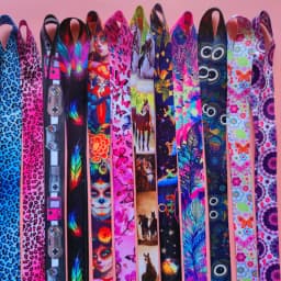 Beautiful Cartoon Styles Lanyard for Key Neck Strap Card ID Badge Holder Key Chain Key Holder Accessories