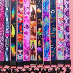 Beautiful Cartoon Styles Lanyard for Key Neck Strap Card ID Badge Holder Key Chain Key Holder Accessories