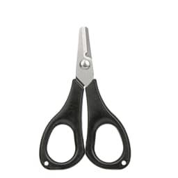 Booms Fishing S01 Braid Line Scissor Fishing Line Scissors with Retractable Badge Holder Carabiner Tackle Boxes Accessorie