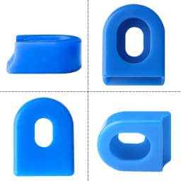 Bicycle Silicone Crank Cover Protector Silicone Sleeve Pedal Crankset Protective Case Mountain Road Bike Cycling MTB Accessories