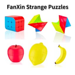 [Picube] FanXin Fruits Strange-Shape 3x3 Cube High Speed Cubes Puzzle Magic Professional Learning&Educational Cubos Kid Toys