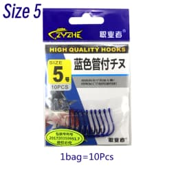 ZYZHE Fishing Hooks 12 Sizes High Carbon Steel Sharp Offset Hook Point Universal Circle Saltwater Freshwater CHINU Hooks