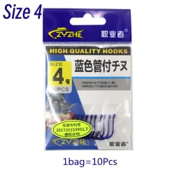 ZYZHE Fishing Hooks 12 Sizes High Carbon Steel Sharp Offset Hook Point Universal Circle Saltwater Freshwater CHINU Hooks