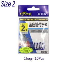 ZYZHE Fishing Hooks 12 Sizes High Carbon Steel Sharp Offset Hook Point Universal Circle Saltwater Freshwater CHINU Hooks