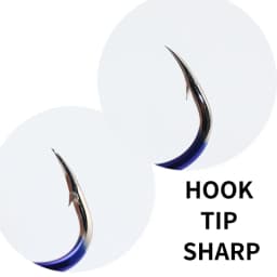 ZYZHE Fishing Hooks 12 Sizes High Carbon Steel Sharp Offset Hook Point Universal Circle Saltwater Freshwater CHINU Hooks