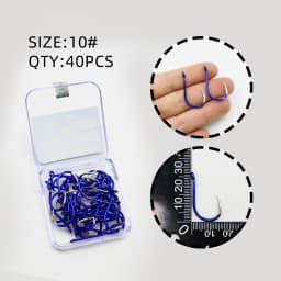 ZYZHE Fishing Hooks 12 Sizes High Carbon Steel Sharp Offset Hook Point Universal Circle Saltwater Freshwater CHINU Hooks