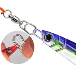 10-50pc Fishing Connector Rolling Swivel Snap Stainless Steel Fishing Swivels Ball Bearing Fast Snap Clip Fishing Lure Connector
