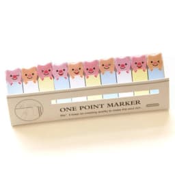 Korean Stationery Cartoon Animal Cute Sit N Times Paste Personality Mini Note Post Sticky Notes Cute Stationary Supplies
