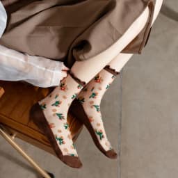 Floral Embroidery Crystal Silk Socks Summer Ultra-thin Transparent Vintage Lace Socks Women Sweet Girls Kawaii Cute Ruffle Socks