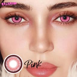 UYAAI 1 Pair Pupils Color Contact Lenses Green Colored Lenses Natural Colored Eye Lenses Cosmetics Eye Color Lenses