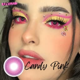 UYAAI 1 Pair Pupils Color Contact Lenses Green Colored Lenses Natural Colored Eye Lenses Cosmetics Eye Color Lenses