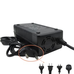 36V 5A Lead Acid Charger 36 Volt 5A 30AH 50AH Battery Fast Chargers 43.2V IEC 3Pin XLRM GX16 Connector