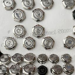 16/19/22MM Custom Metal Push Button Switch for Car Boat Luminous Waterproof Latching Momentary Laser Motorcycle Horn 12V 220V 5V